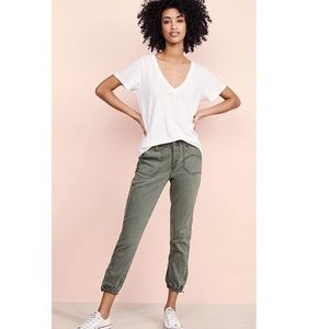 Paige Mayslie Joggers - Vintage Ivy Green *worn once*